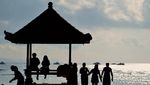 Suasana Pantai Sanur di Hari Terakhir Libur Lebaran 2024