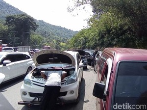Hari Terakhir Cuti Bersama Lebaran, Jalur Gentong Tasikmalaya Macet!