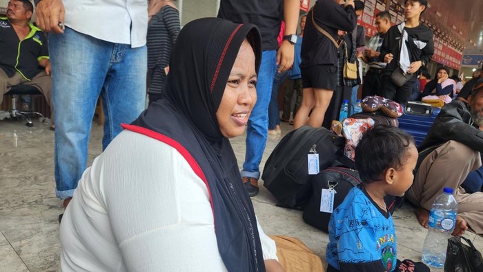 Khairiah baru balik mudik hari ini