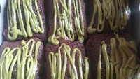 Hanya dengan membayar mulai dari Rp 10.000an sudah bisa membeli kue balik di Kue Balok Aa, Pancoran, Jakarta Selatan. Toping berupa krim matcha menjadi menu favorit di sini. Foto: Istimewa