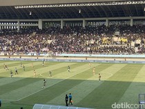 PSS Sleman Sementara Unggul 2-1 dari Arema FC