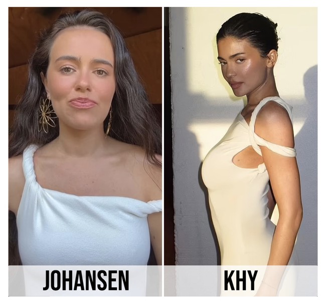 Sejumlah netizen ikut bersuara dan melihat adanya kesamaan dari desain baju milik Kylie dengan karya Jessicca. Kylie pun banyak mendapatkan hujatan karena tidak malu menjiplaknya hingga disebut moralnya rusak. Foto: Dok. TikTok