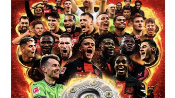 Bahkan Bayer Leverkusen pun menyindir Kane. Terima kasih, Harry Kane, tulis mereka. Foto: Twitter