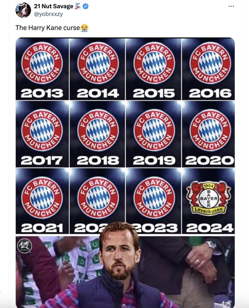 Meme Harry Kane