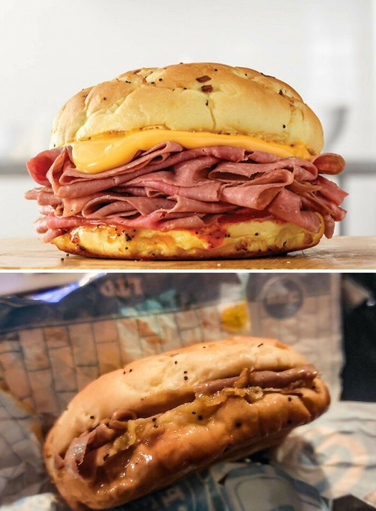 Mengsedih, Foto Makanan vs Realita yang Beda Jauh Kadang kenyataan tak seindah harapan. Kayak makanan berikut ini, dikira bakal sesuai gambar tahunya malah berbeda jauh.
