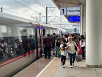 Penumpang Kereta Cepat Whoosh Meningkat Saat Libur Sekolah, Cetak Rekor!