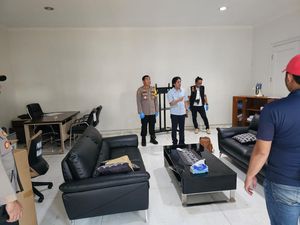 Polisi Olah TKP-Periksa Saksi Pencurian di Rumah Pemenangan Prabowo-Gibran