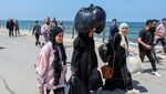 Potret Ribuan Warga Palestina Berusaha Kembali ke Gaza Utara