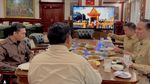 Potret Rizky Irmansyah Saat Makan Bareng Prabowo hingga Cicip BBQ