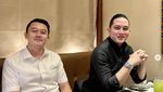 Potret Rizky Irmansyah Saat Makan Bareng Prabowo hingga Cicip BBQ