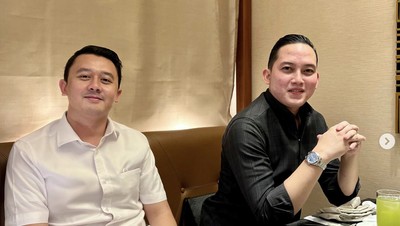 Potret Rizky Irmansyah Saat Makan Bareng Prabowo hingga Cicip BBQ