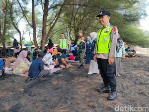 Pantai Serang Blitar Dikunjungi 12 Ribu Wisatawan Selama Libur Lebaran 2024