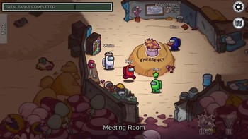 Among Us dirilis oleh Innersloth pada tahun 2018. Game ini punya jumlah peak players hingga 60 juta pemain. Foto: (Steam).