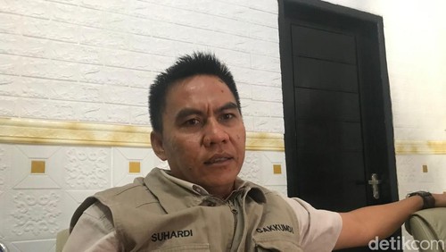 Anggota Bawaslu NTB Suhardi. (Lalu Helmy Akbar/detikBali)