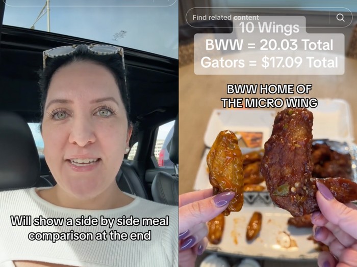 Bandingkan Chicken Wings Rp 300 Ribu dari 2 Resto, Wanita Ini Kaget Lihat Porsinya