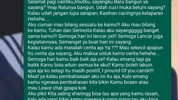 Memang love language-nya begini. Foto: X/txtdariwhatsap