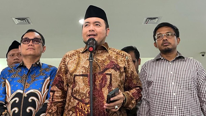 KPU saat serahkan kesimpulan sengketa Pilpres ke MK (Anggi/detikcom)
