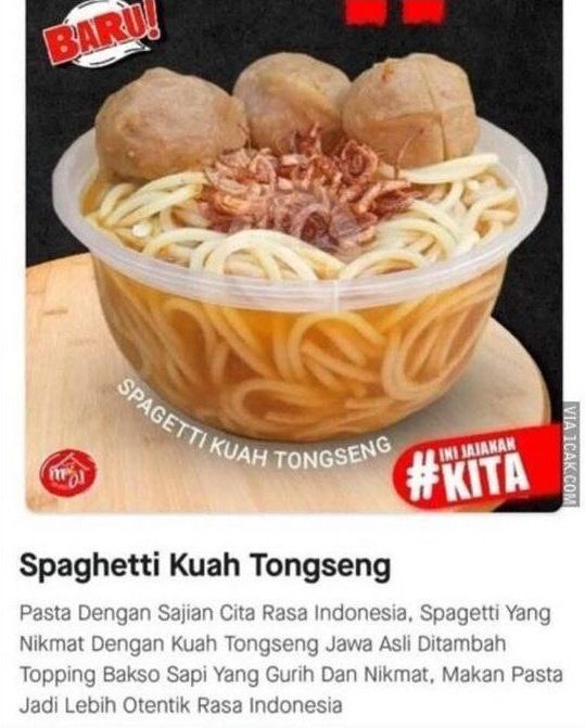 Kreasi 'Lodeh Spaghetti' Viral, Disebut Bisa Bikin Orang Italia Marah