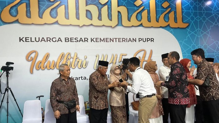 Menteri PUPR Basuki Hadimuljono Gelar Halalbihalal