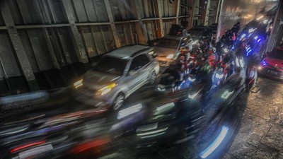 Pemudik Sepeda Motor Tiba di Pelabuhan Merak