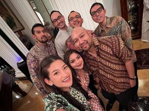 7 Foto Gaya Lebaran Keluarga Cendana, Tanpa Mayangsari Tapi Ada Tata Cahyani