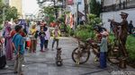 Potret Kota Tua Jakarta Masih Ramai Meski Libur Lebaran Telah Usai