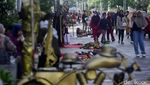 Potret Kota Tua Jakarta Masih Ramai Meski Libur Lebaran Telah Usai