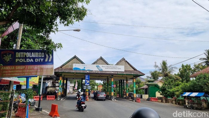 Suasana TPR Induk Parangtritis di Kapanewon Kretek, Kabupaten Bantul, Selasa (16/4/2024).