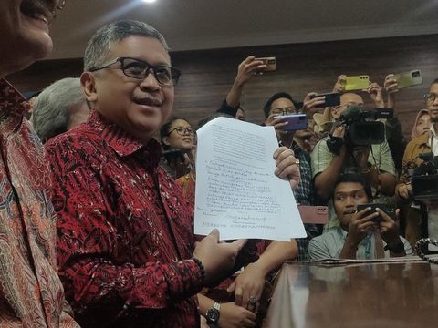 Surat Megawati yang diserahkan ke MK (Dwi/detikcom)