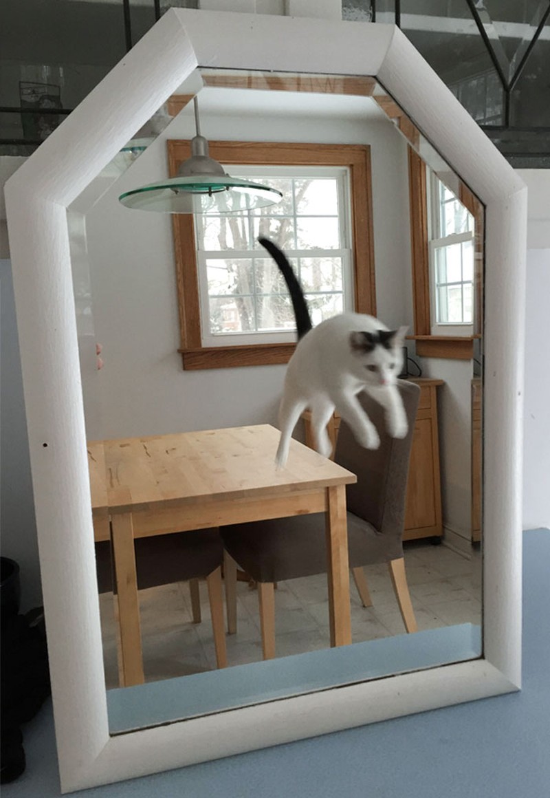 Tingkah Kocak Penjual Cermin di Online, Effort Banget