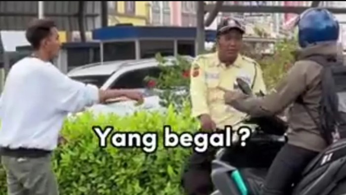 Viral prank driver ojol.