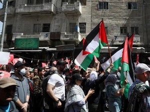 Yordania Diduga Bantu Israel Lawan Iran, Warga Protes!