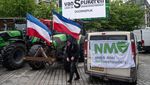 Aksi Petani Belanda Turun ke Jalanan Belgia Protes Peraturan UE