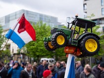 Aksi Petani Belanda Turun ke Jalanan Belgia Protes Peraturan UE