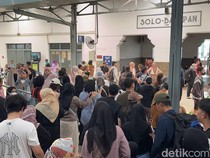 Arus Balik Masih Tinggi, Daop 6 Siapkan KA Tambahan Solo Balapan-Pasar Senen
