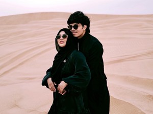 Niat Atta Halilintar Rayakan Ultah Pernikahan dengan Aurel Hermansyah Terganggu Banjir Dubai
