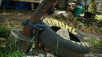 Awas Gaes, Ada Tiang Miring di Pondok Cabe Tangsel