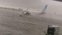 Bandara Dubai Banjir, Ratusan Penerbangan Ditangguhkan, Penumpang Tersiksa