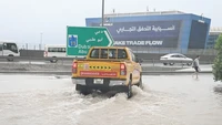 Dubai memiliki iklim yang panas dan kering. Curah hujan pun rendah dan di banyak daerah hanya terdapat infrastruktur yang terbatas, seperti drainase untuk menangani peristiwa ekstrem (Foto: BBC)