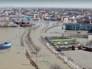 Banjir Lumpuhkan Separuh Wilayah Kazakhstan
