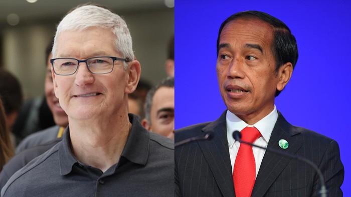CEO Apple dan Jokowi