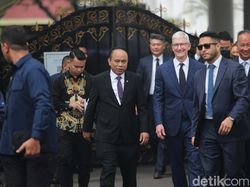 Semringah Bos Apple Usai Temui Jokowi