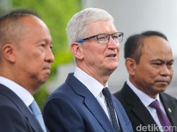 Semringah Bos Apple Usai Temui Jokowi