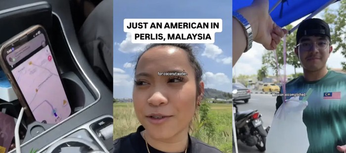 Demi Cari Air Kelapa, Wanita Ini Nyasar 3 Jam di Malaysia!