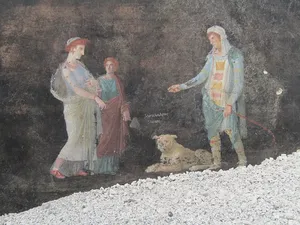Arkeolog Temukan Lukisan Dinding Kuno di Pompeii, Begini Isinya