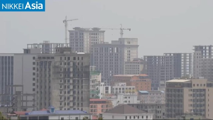 Gedung mangkrak di Sihanoukville Kamboja