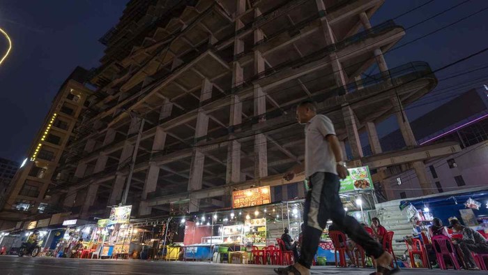Gedung mangkrak di Sihanoukville Kamboja