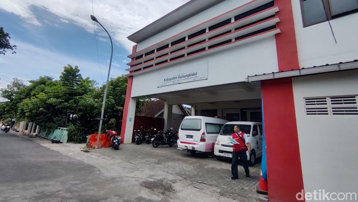 Gedung PMI Gunungkidul. Dipotret pada Rabu (17/4/2024).