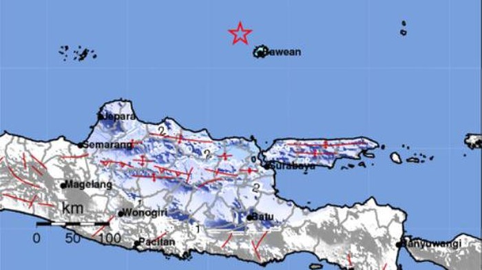 Gempa Bawean M 5,0