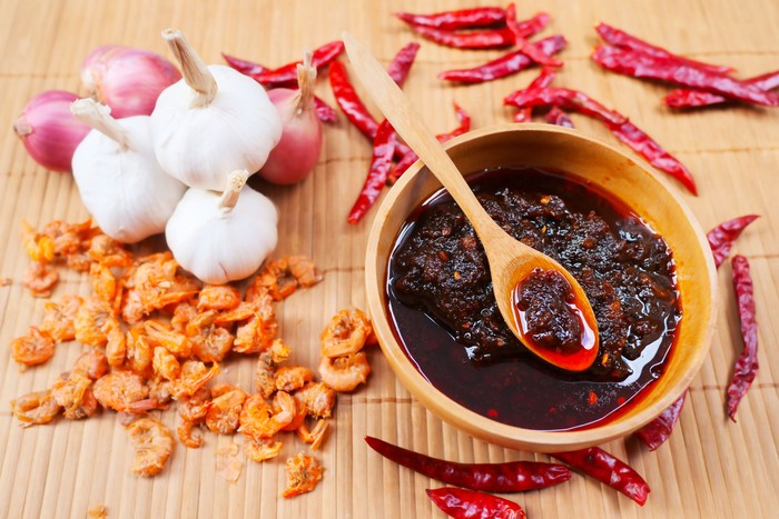 Ilustrasi chili oil
